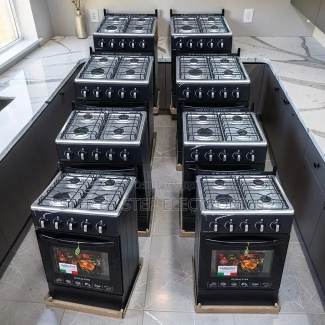 Wholesale Prices 4 Gas Full Gas Burners Free Standing Cookers