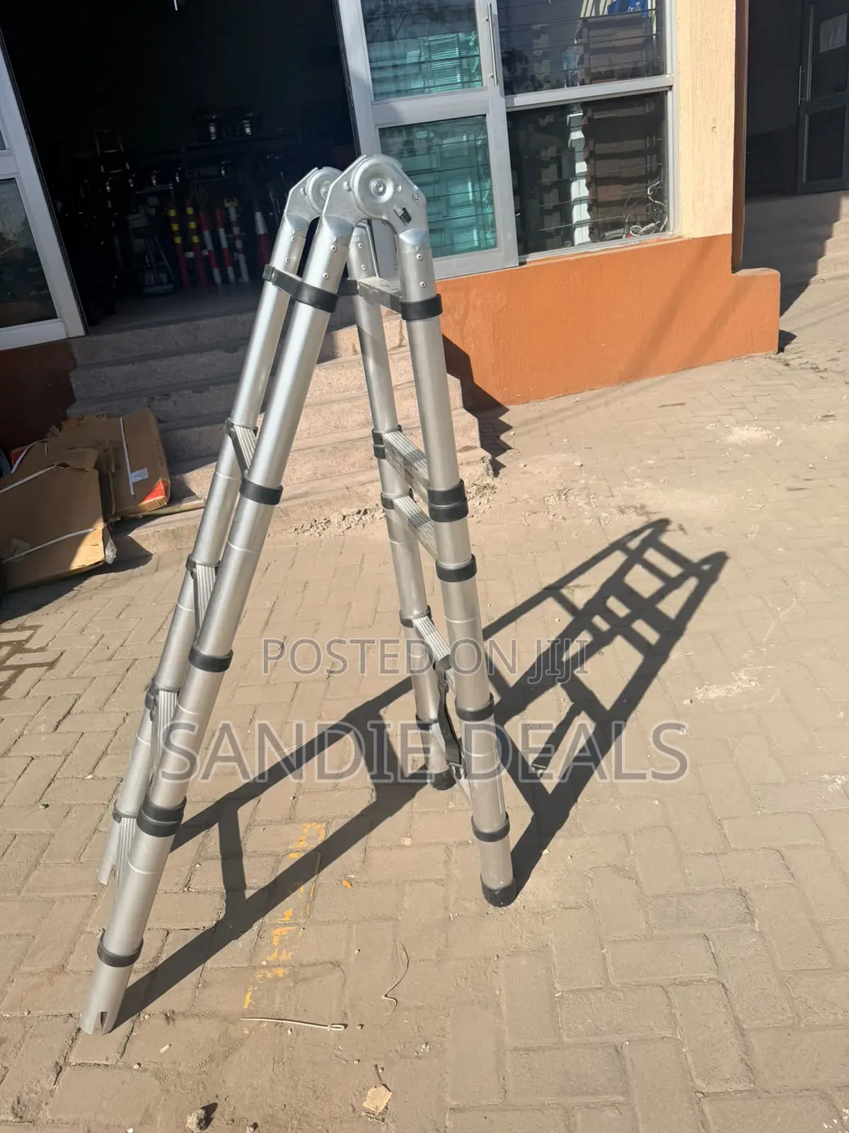 Height Adjustable Ladder