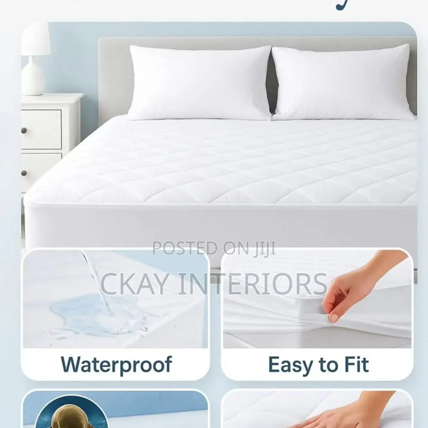Waterproof Mattress Protection Made for Everyday Life.