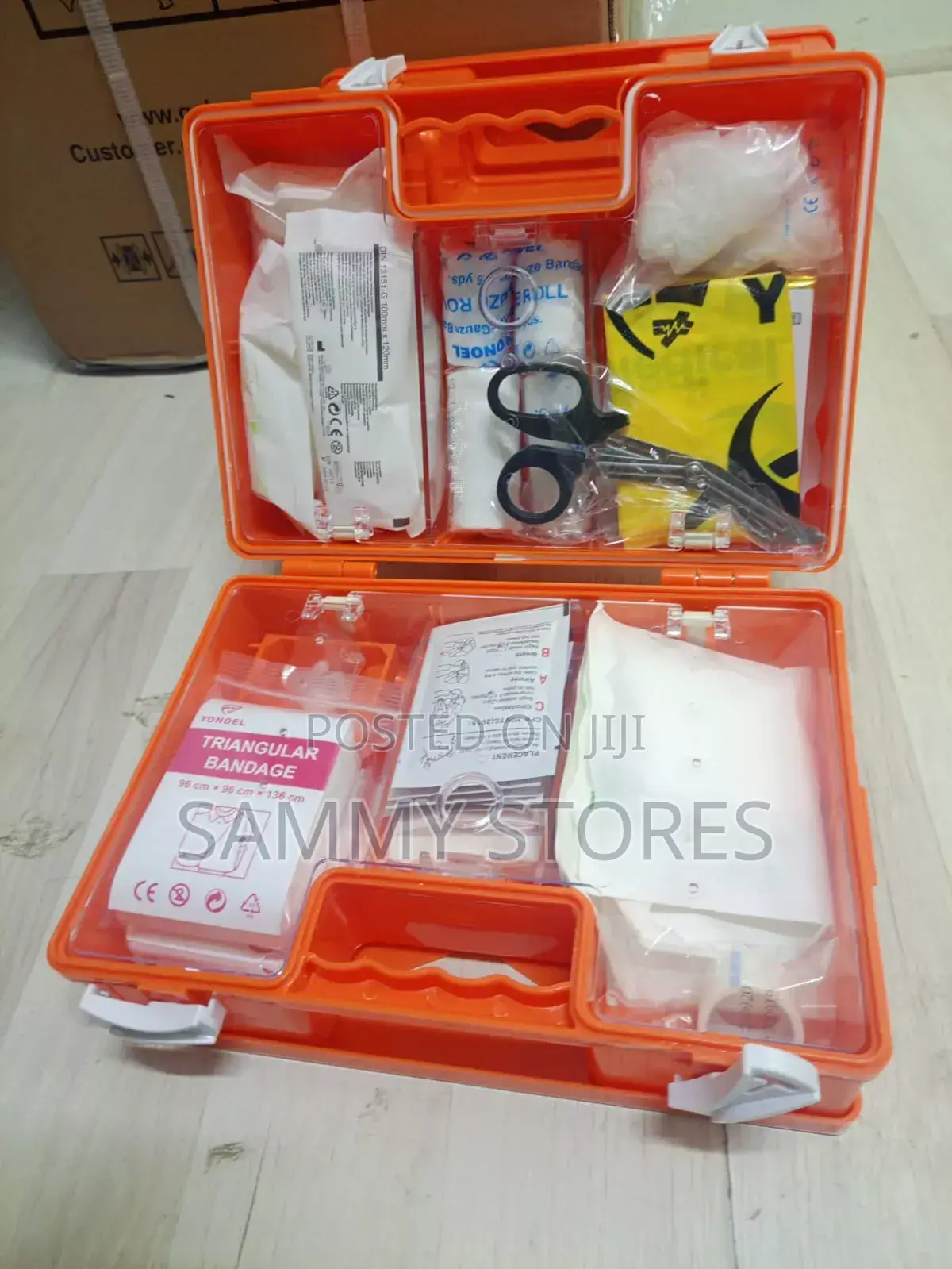 Compact Emergency Medical Supplies Storage Case