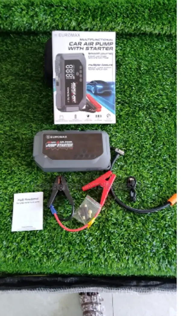 Euromax EMK3 Portable Jump Starter With Air Pump