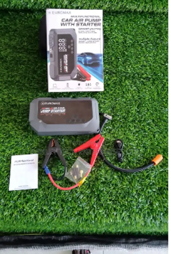 Euromax EMK3 Portable Jump Starter With Air Pump