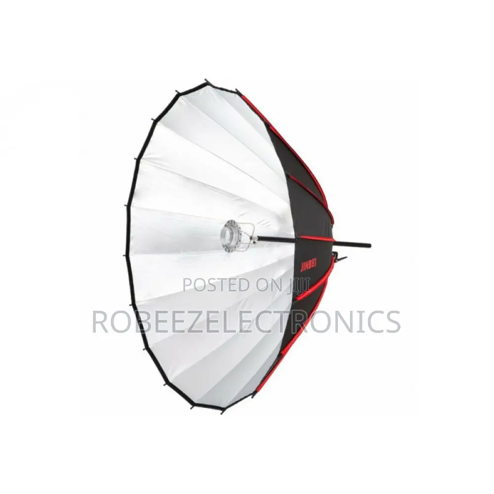 Jinbei TD-180 Deep Focus Bowens Mount Umbrella - Silver