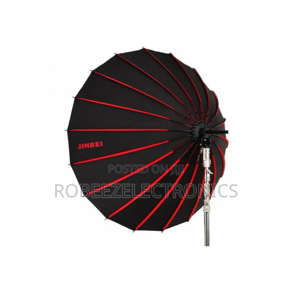 Jinbei TD-180 Deep Focus Bowens Mount Umbrella - Silver