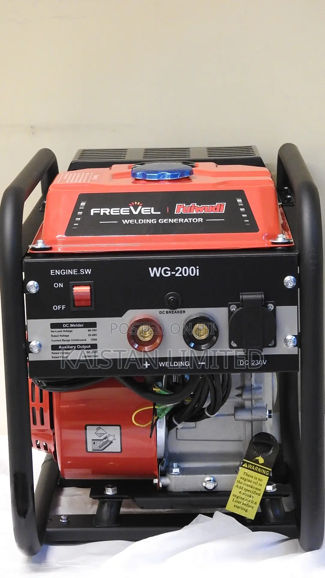 1.3 Kva Petrol Welding Generators Inverter 120 Amps Load