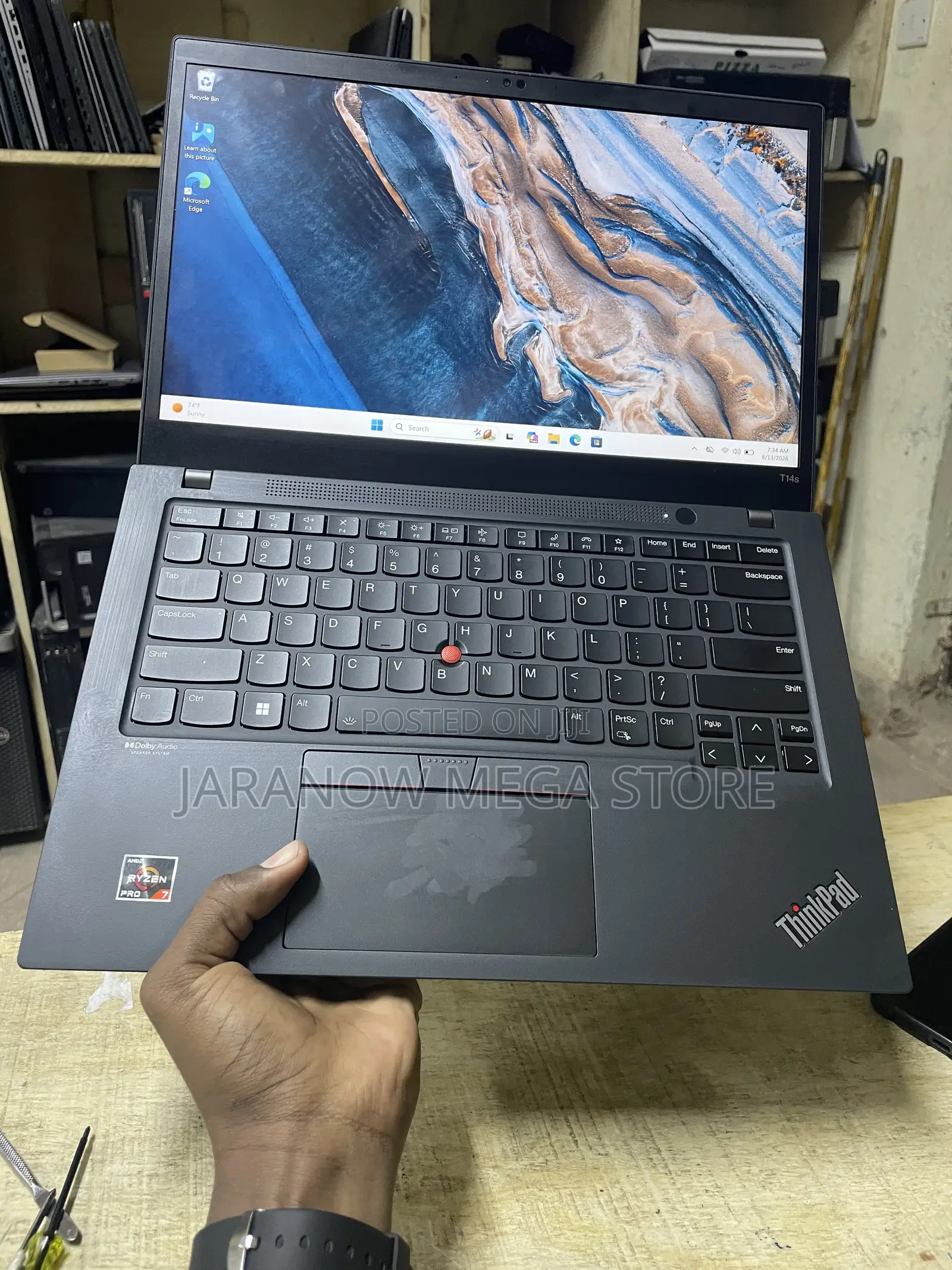 Laptop Lenovo ThinkPad T14s Gen 2 32GB AMD Ryzen 7 SSD 512GB