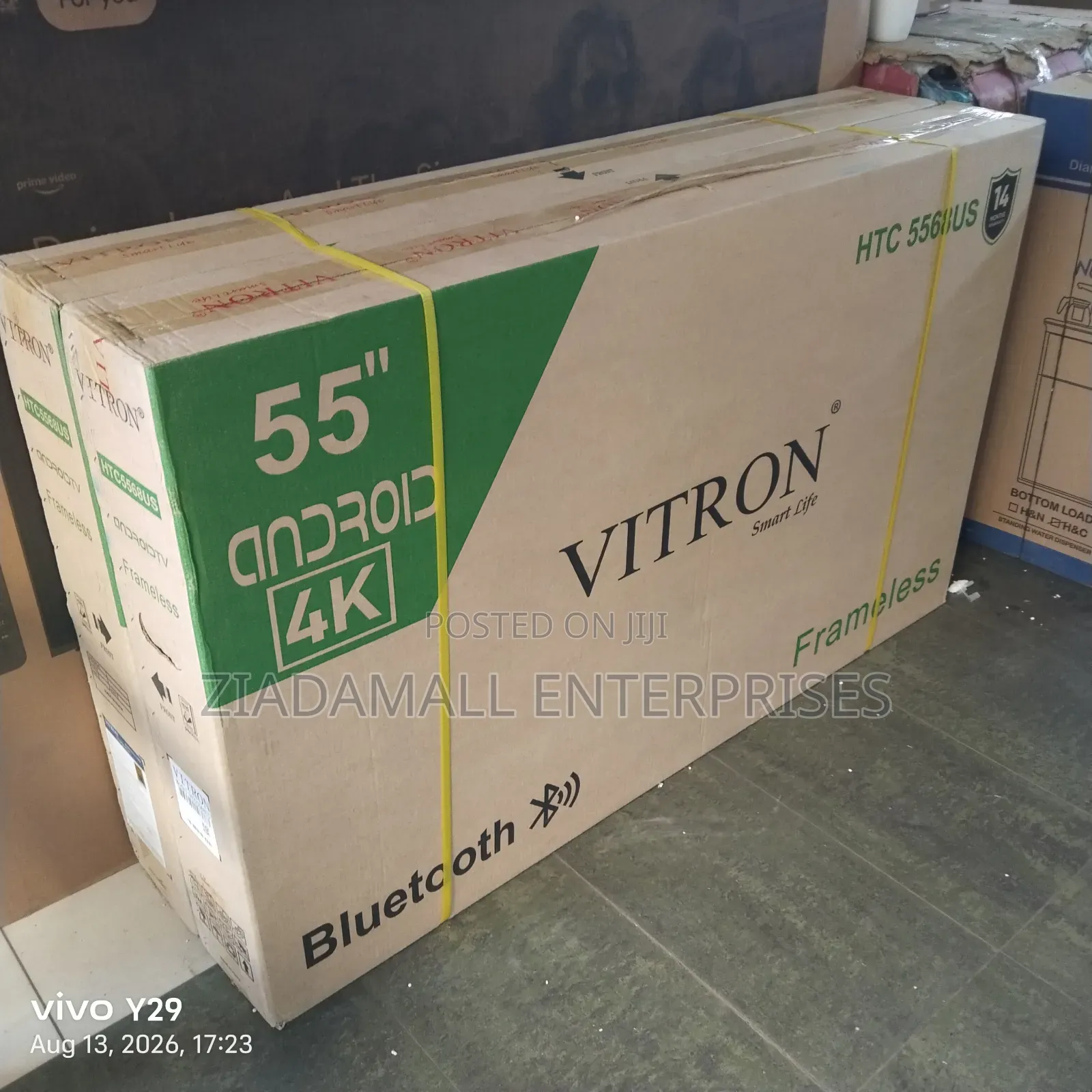 With 2years Warranty Vitron 50inches Frameless Smart TV