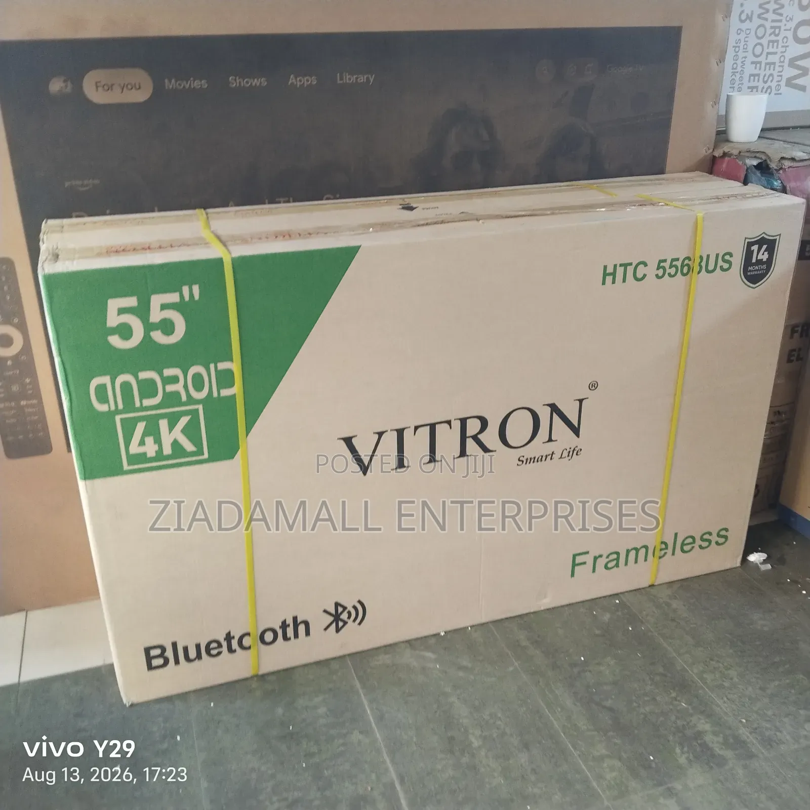 50inch Inch Vitron Smart TV – Whale OS, WiFi Digital Channels