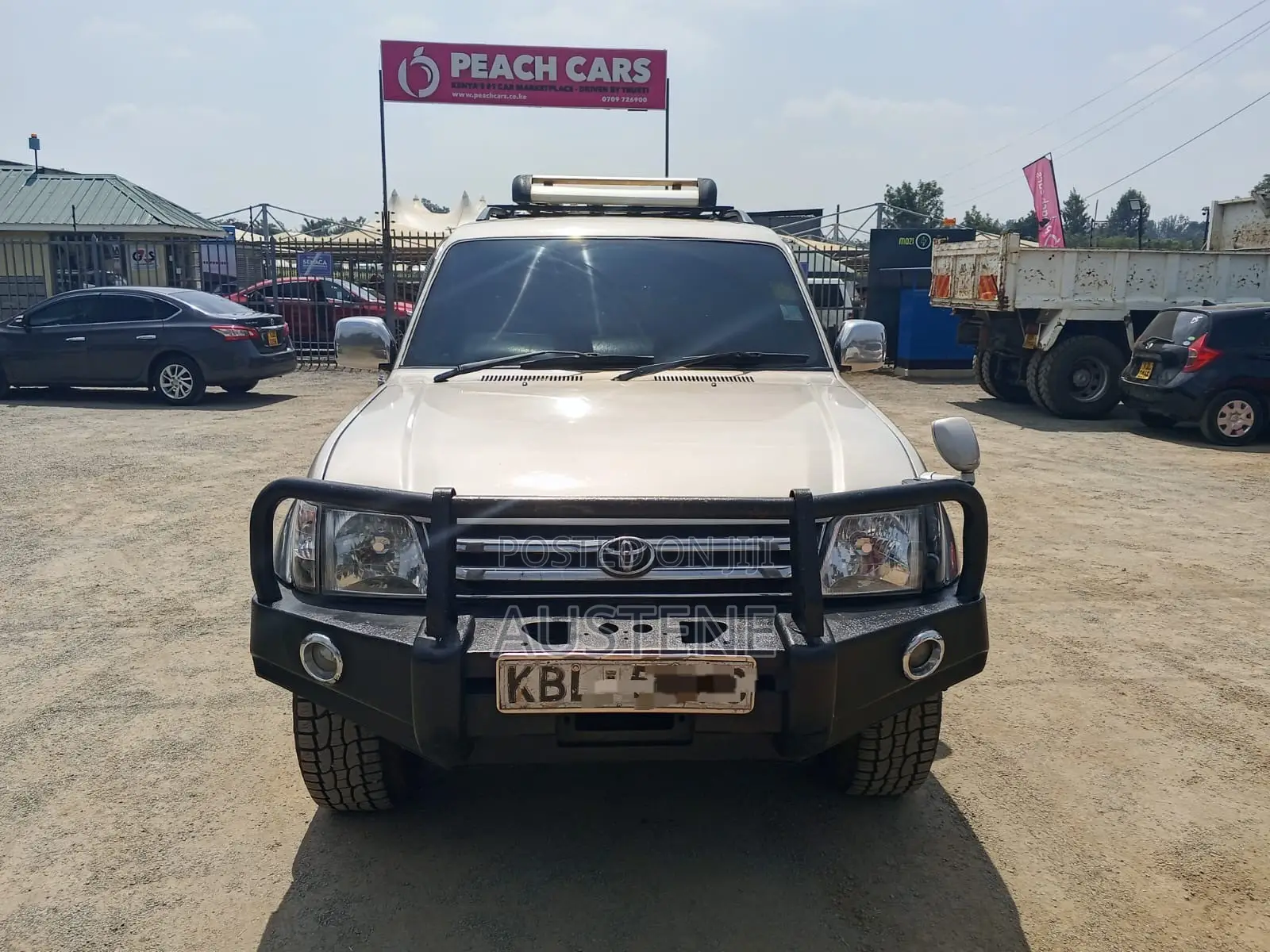Toyota Land Cruiser Prado 2003 Beige