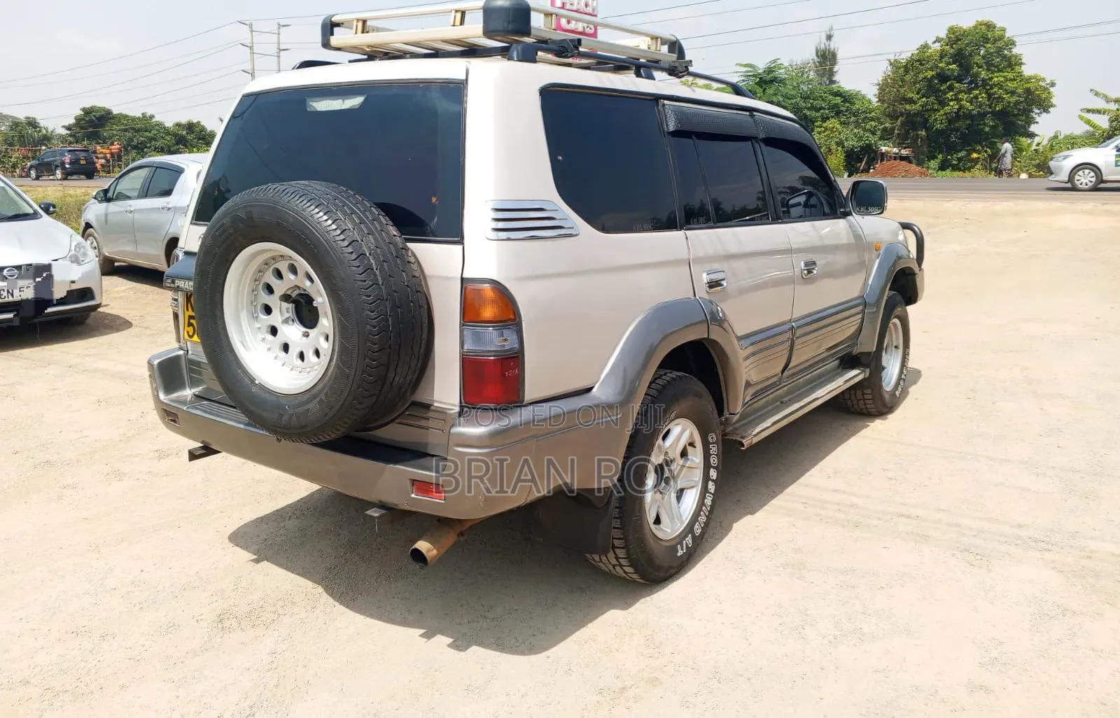 Toyota Land Cruiser Prado 2003 Gray