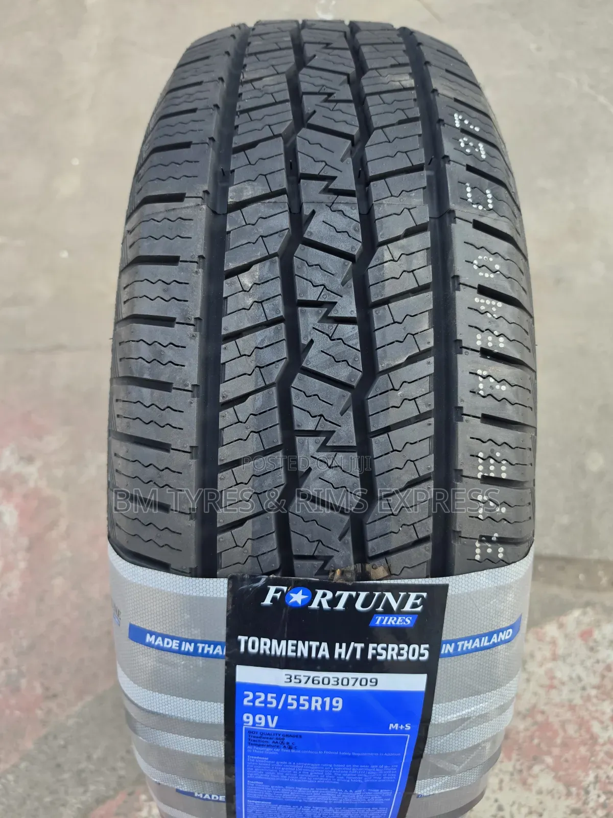 225 /55 R19 FORTUNE (Thailand)