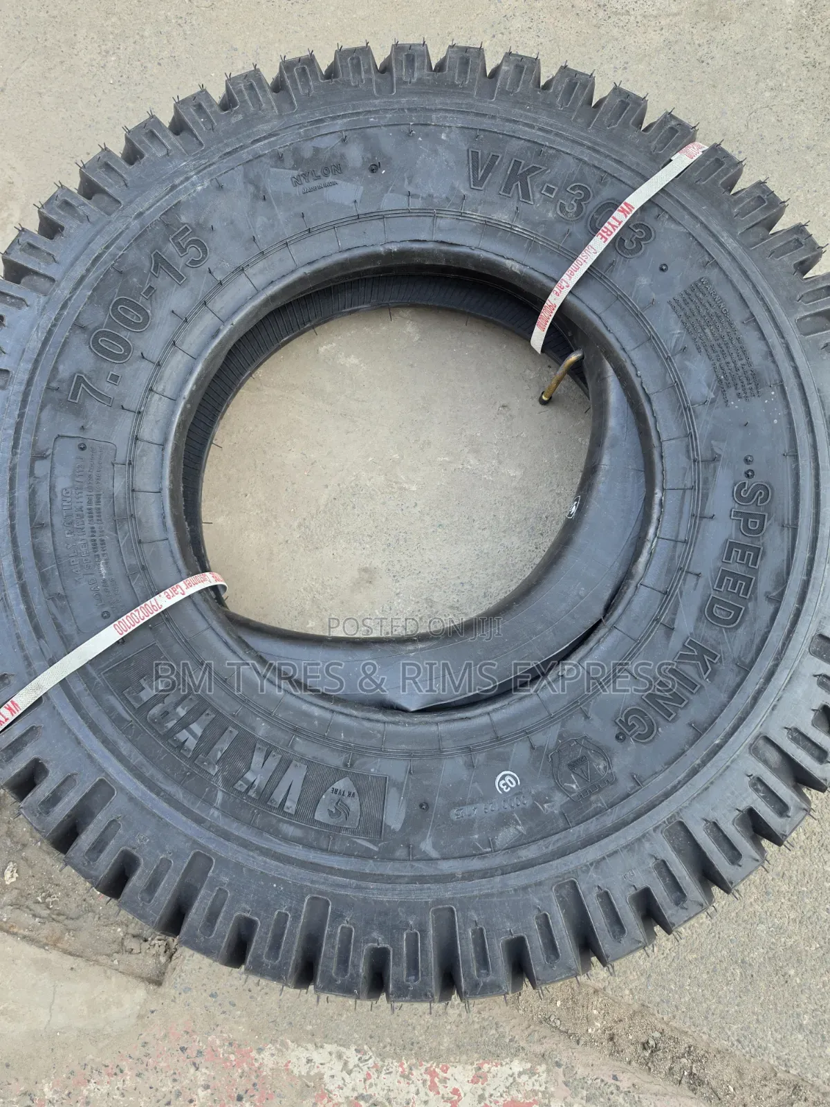 700-15 VK TIRES (Diff) India.