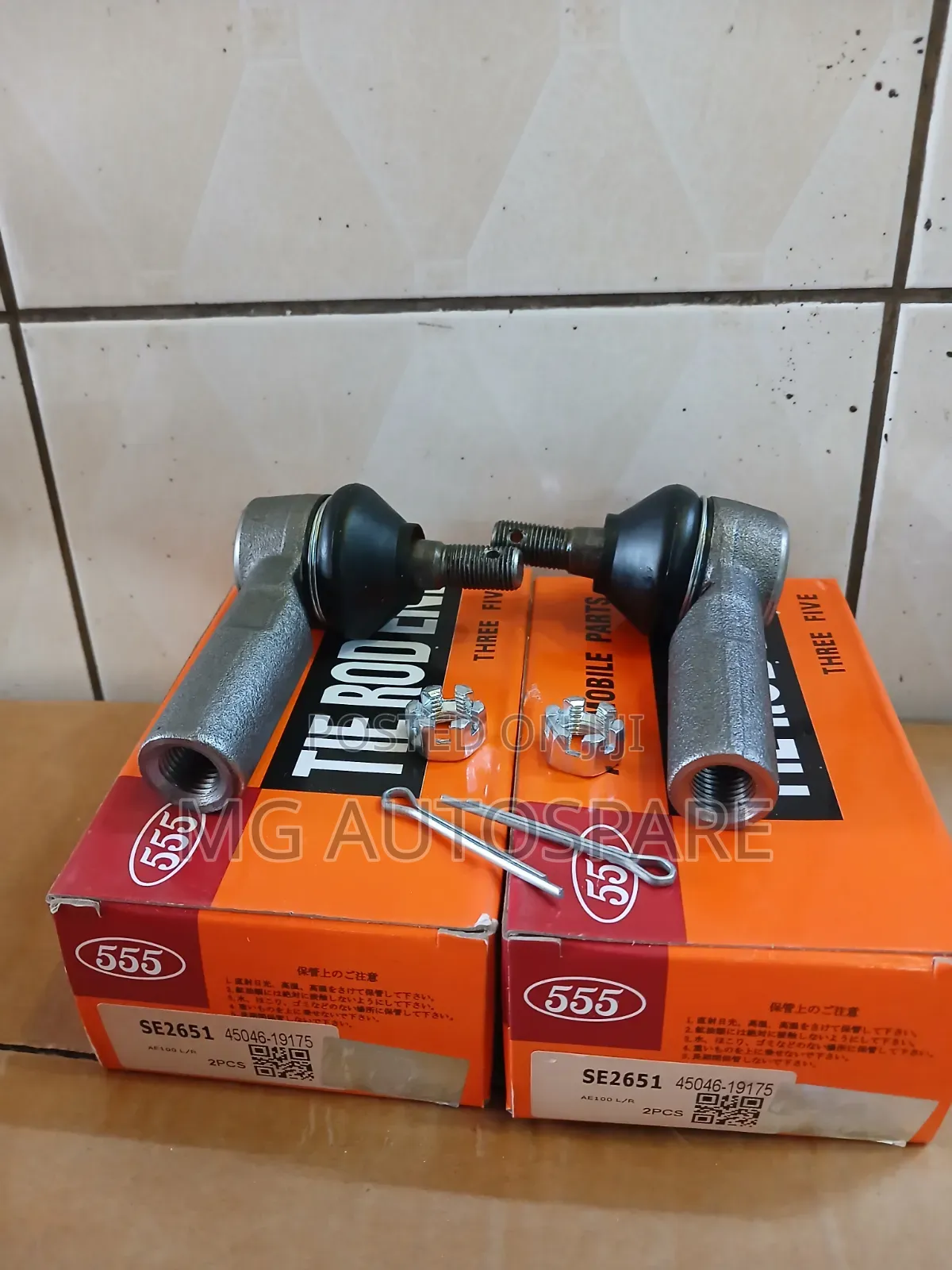 555 Tie Rod End – Toyota Corolla 100
