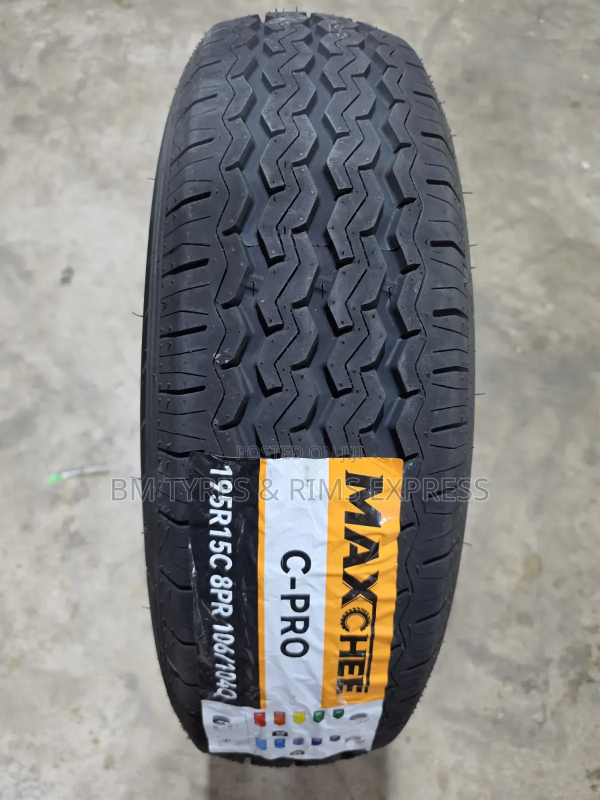 195 R15 Maxchee Tires (Commercial)