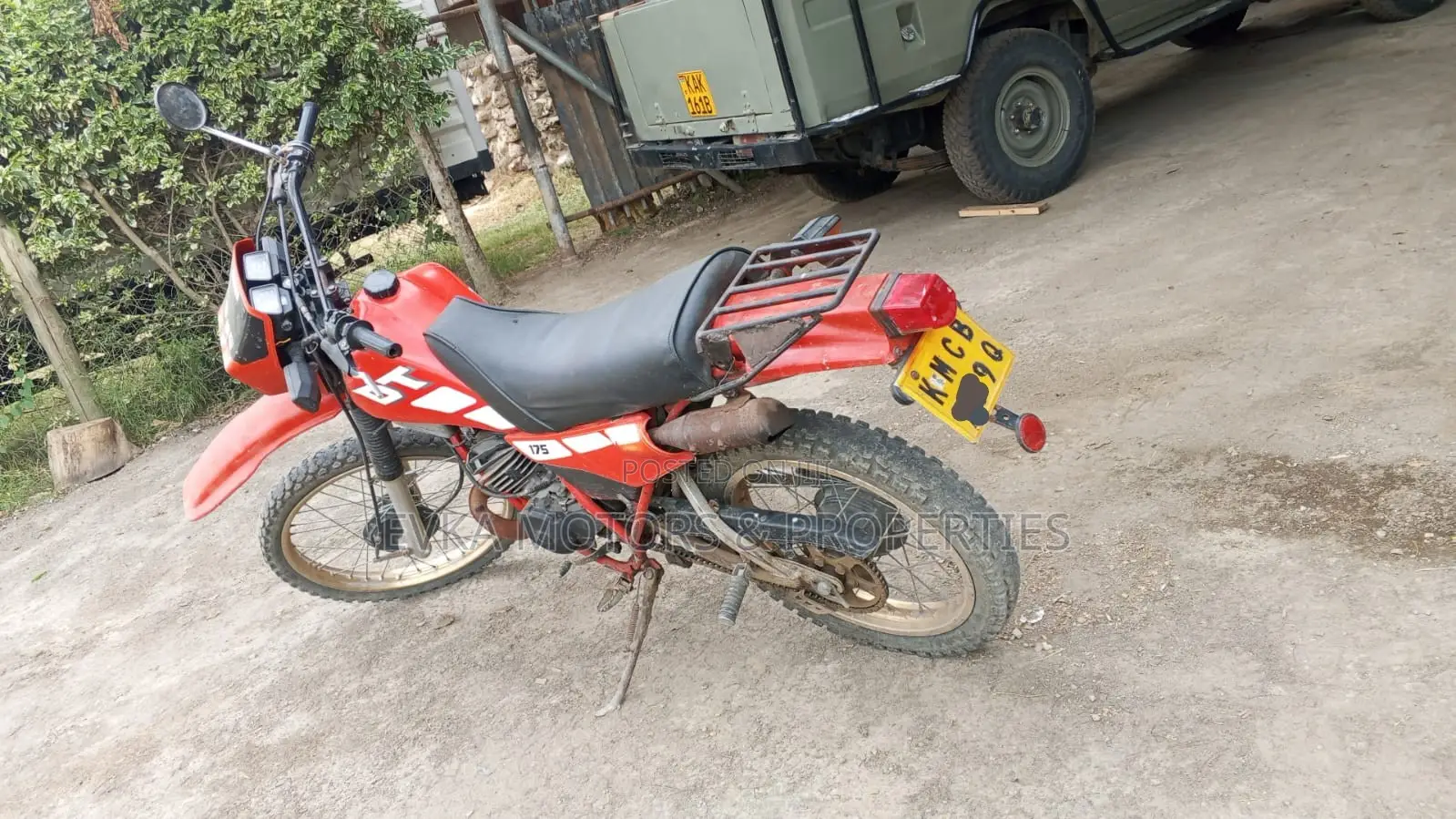 Yamaha DT175 2005 Red