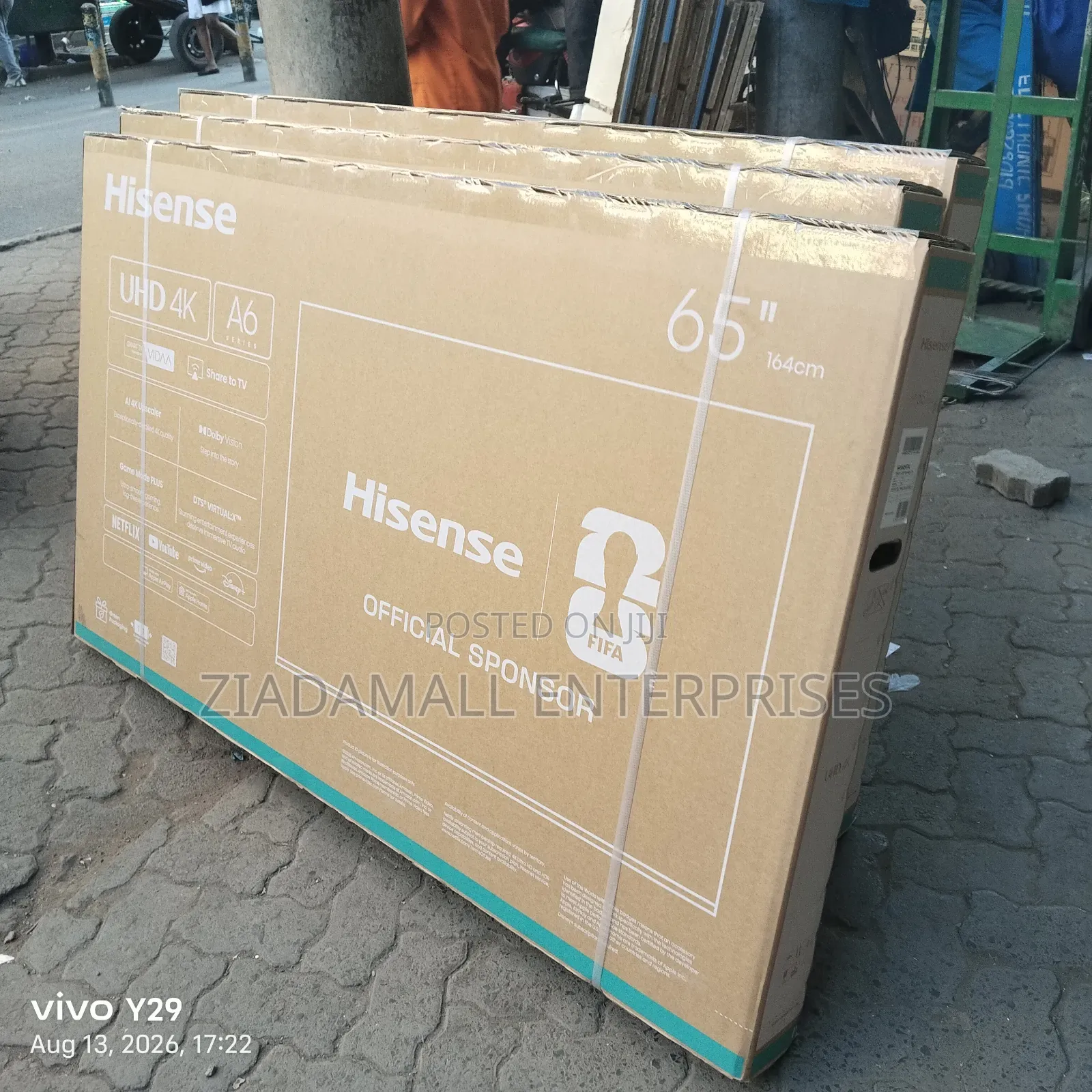 With 2years Warranty Hisense 65inches A6 Series Smart TV