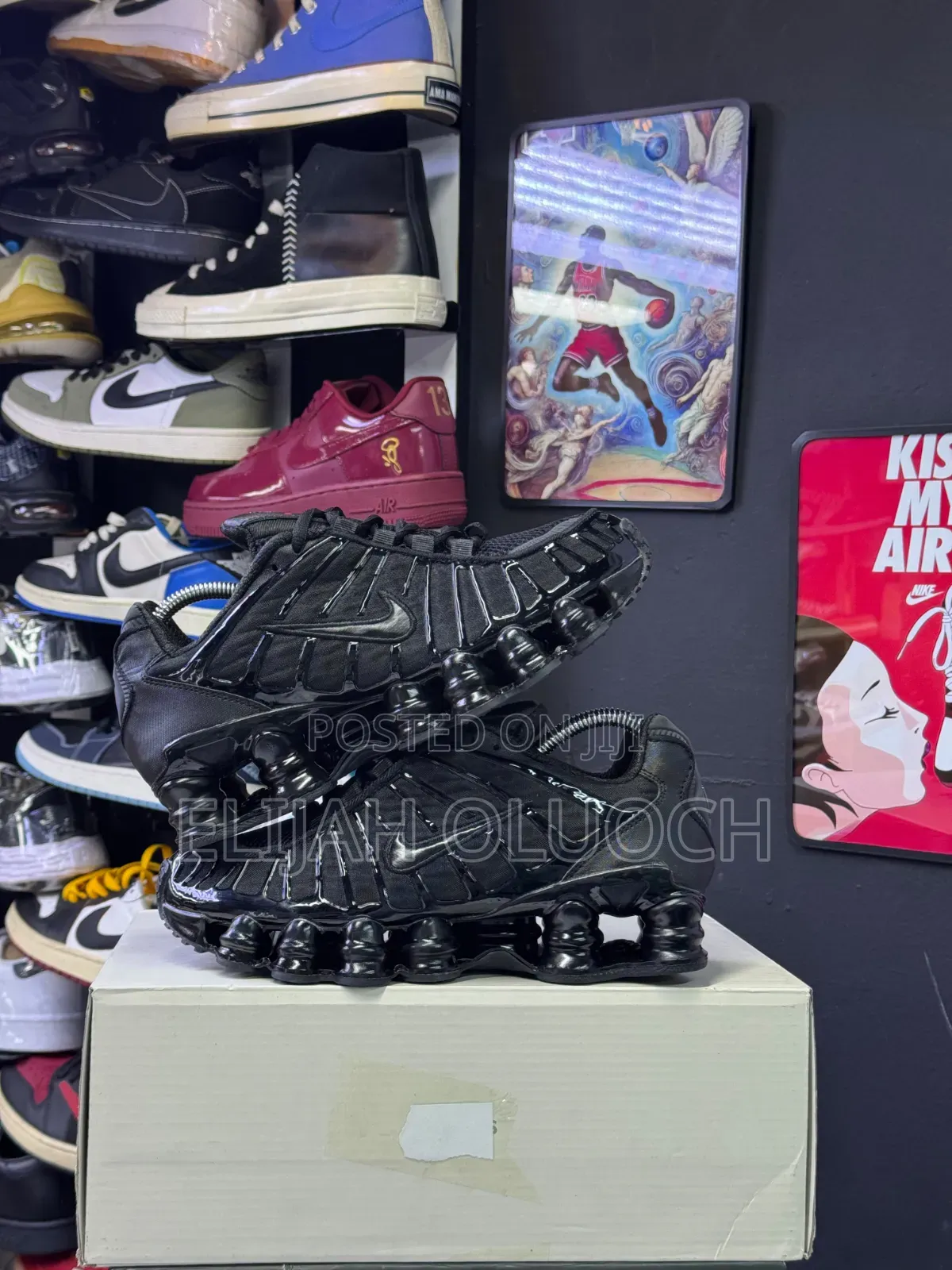 Black Nike Shox TL Sizes :_40 41 42 43 44 45_
