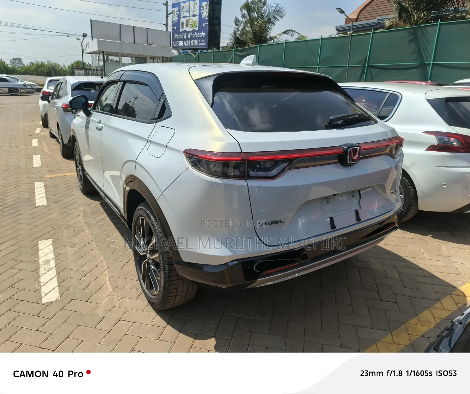 Honda Vezel 2021 Off white