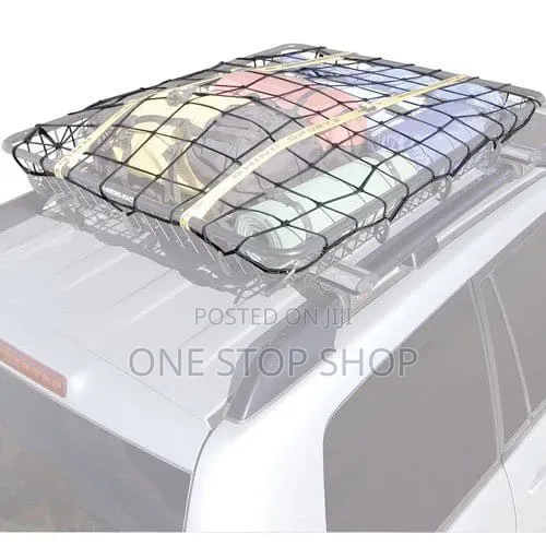 Elastic Bungee Cargo Net Holds Luggage on Car Roof Rack,truck Bed