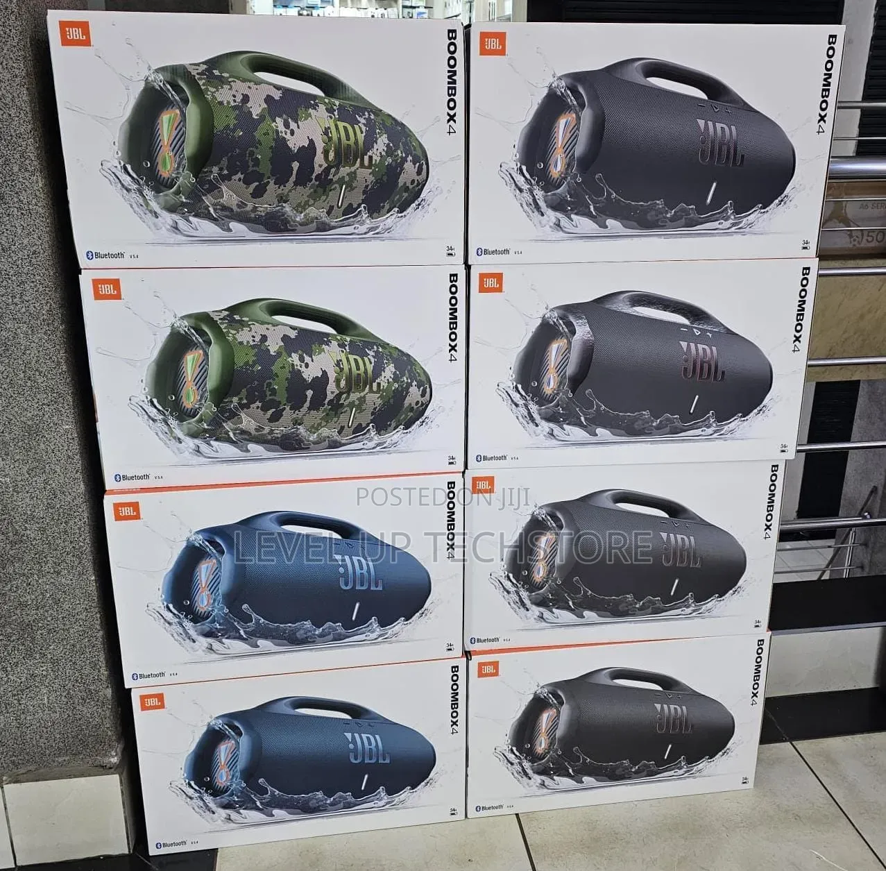 JBL Boombox 4
Portable BT Speaker in Stock!