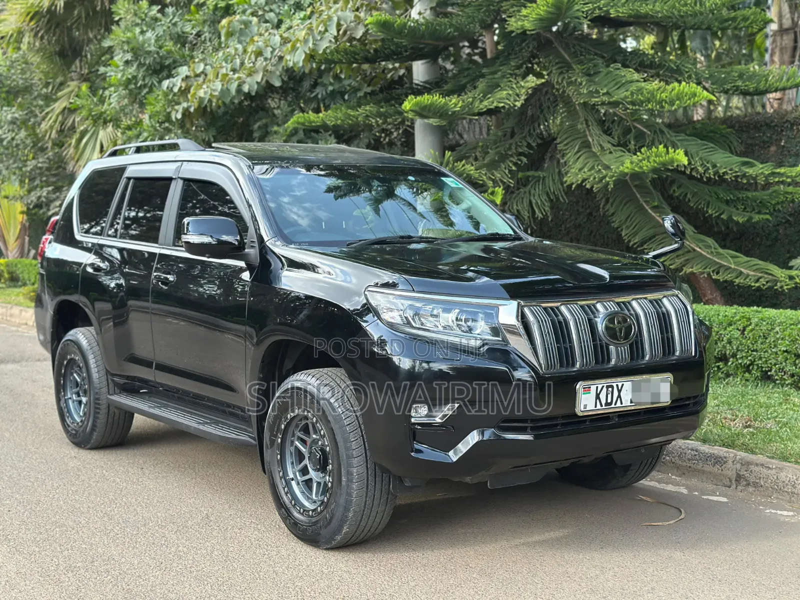 Toyota Land Cruiser Prado 2018 Burgundy