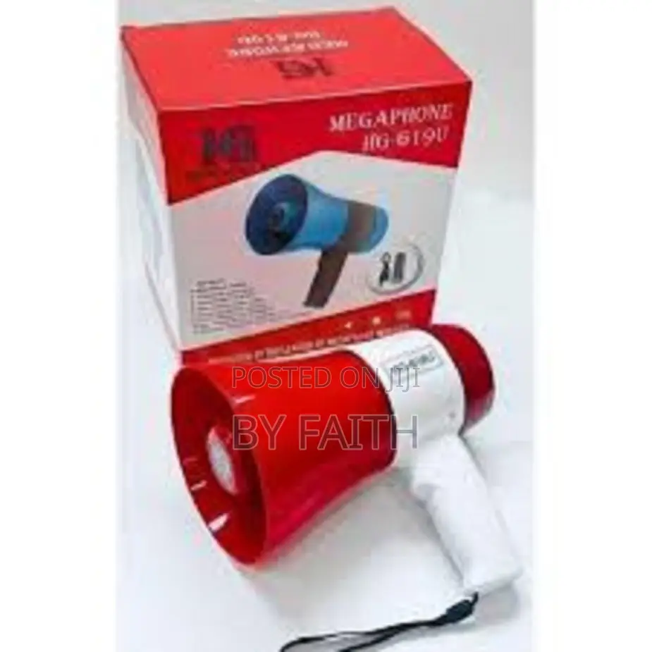 Max Rechargeable Megaphone 25watts With USB