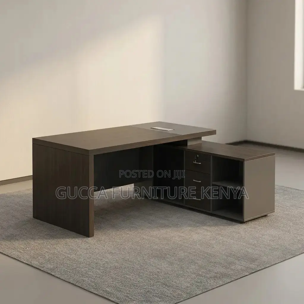 Director's Imported L-Shape Desk-1800mm