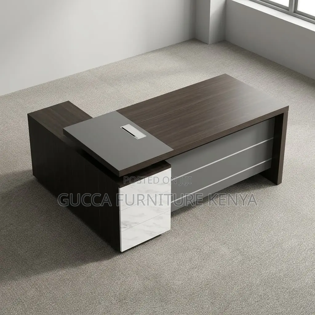 Director's Imported L-Shape Desk-1800mm