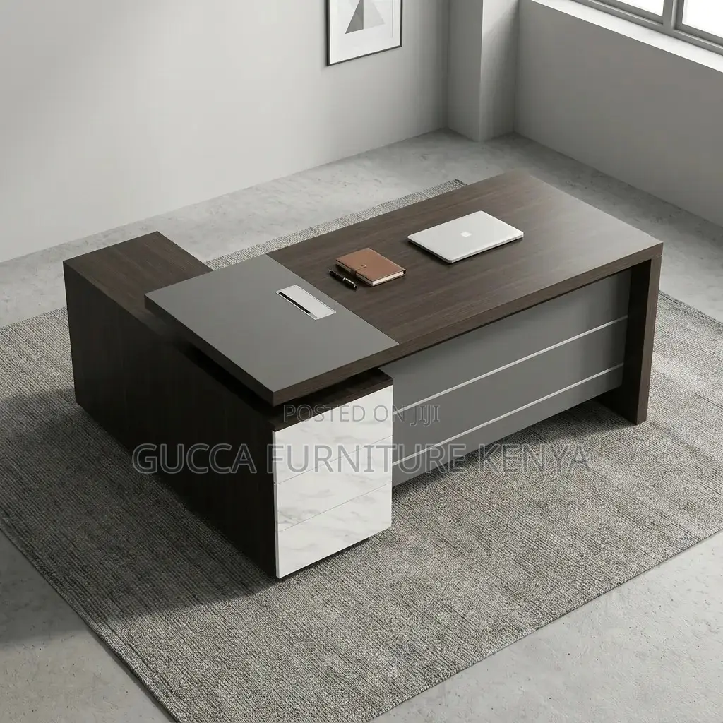 Director's Imported L-Shape Desk-1800mm