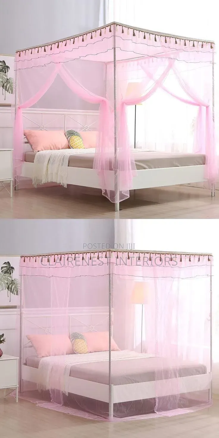 Enjoy a Peaceful Night’s Sleep With 4 Stand Mosquito Nets