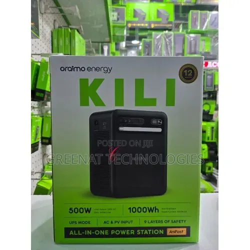 Oraimo Power Station KILI 500W 1000Wh All-in-One Portable Power
