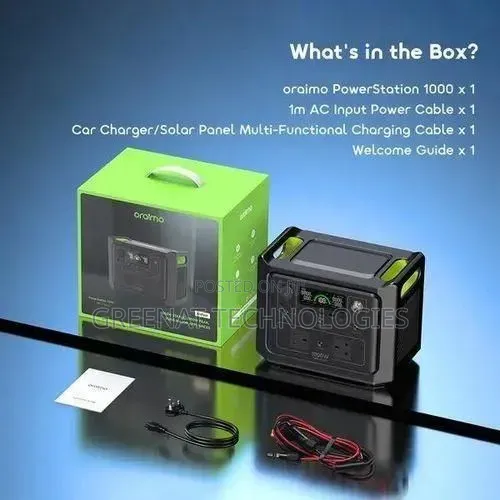 Oraimo Power Station KILI 500W 1000Wh All-in-One Portable Power