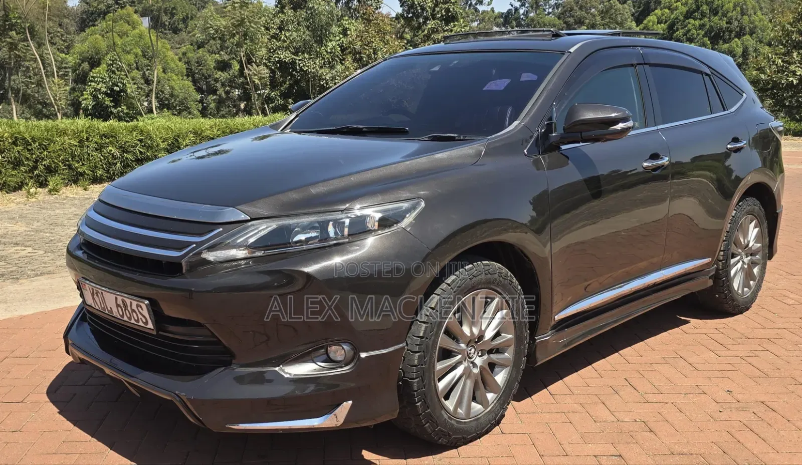 Toyota Harrier 2015 Gray