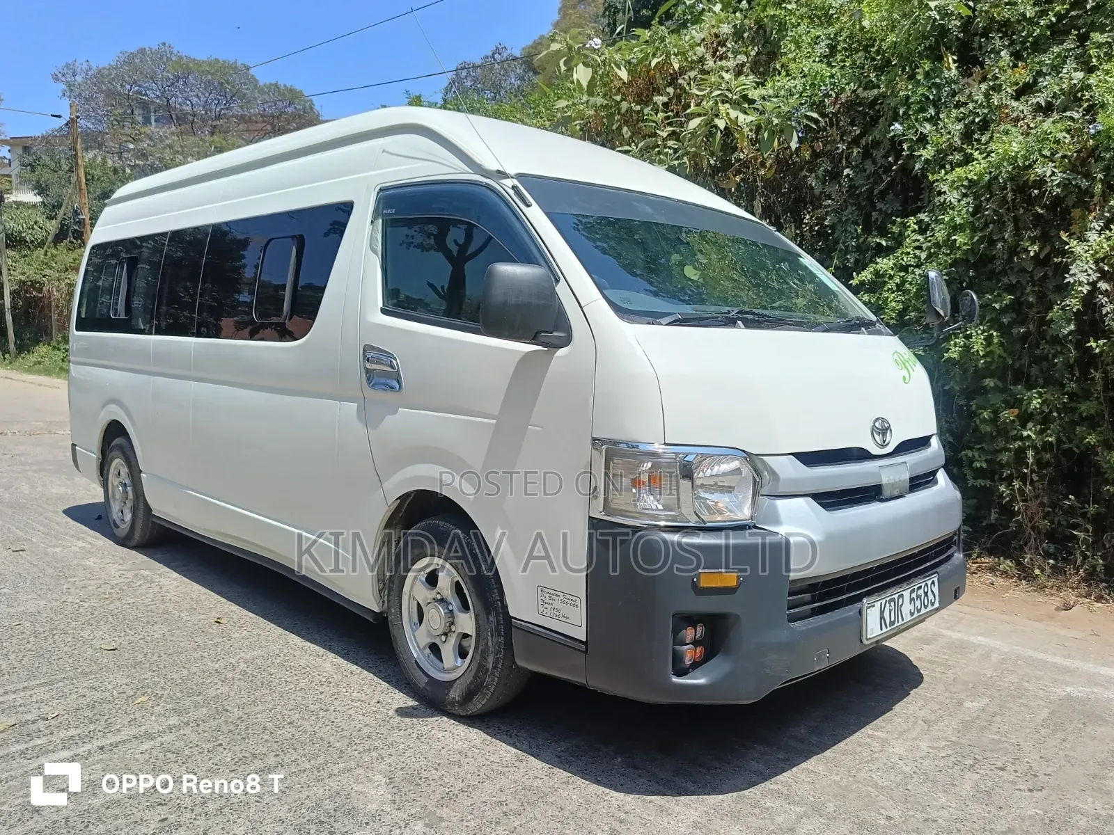 Toyota HiAce 2019 White
