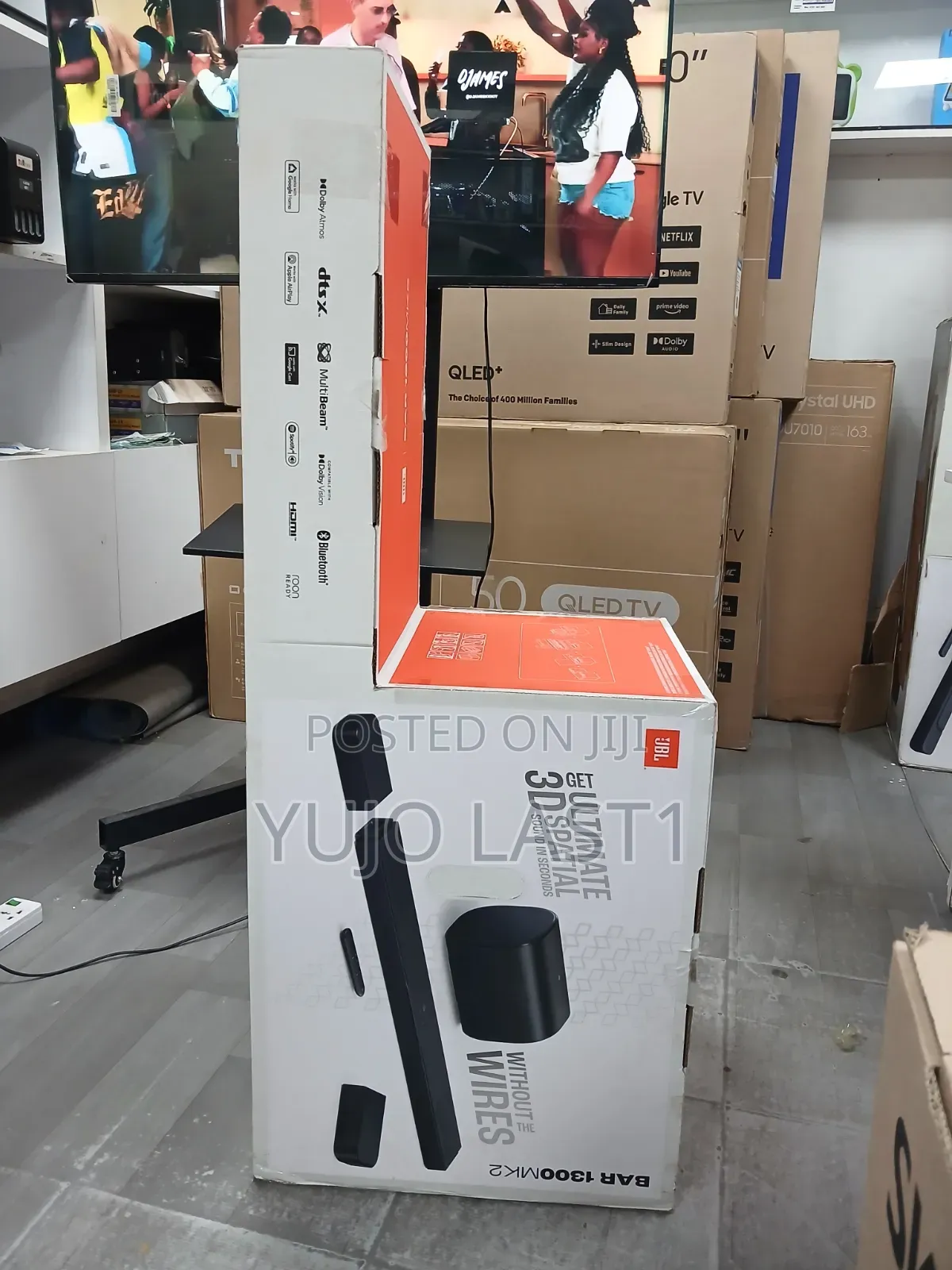 JBL Bar 1300MK2 11.1.4-Channel 2470W Dolby Atmos Soundbar
