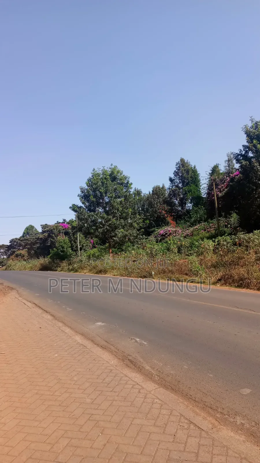 Kamiti Road- Prime 1/4 Acre Touching Kamiti Road Opposite Wood Creek