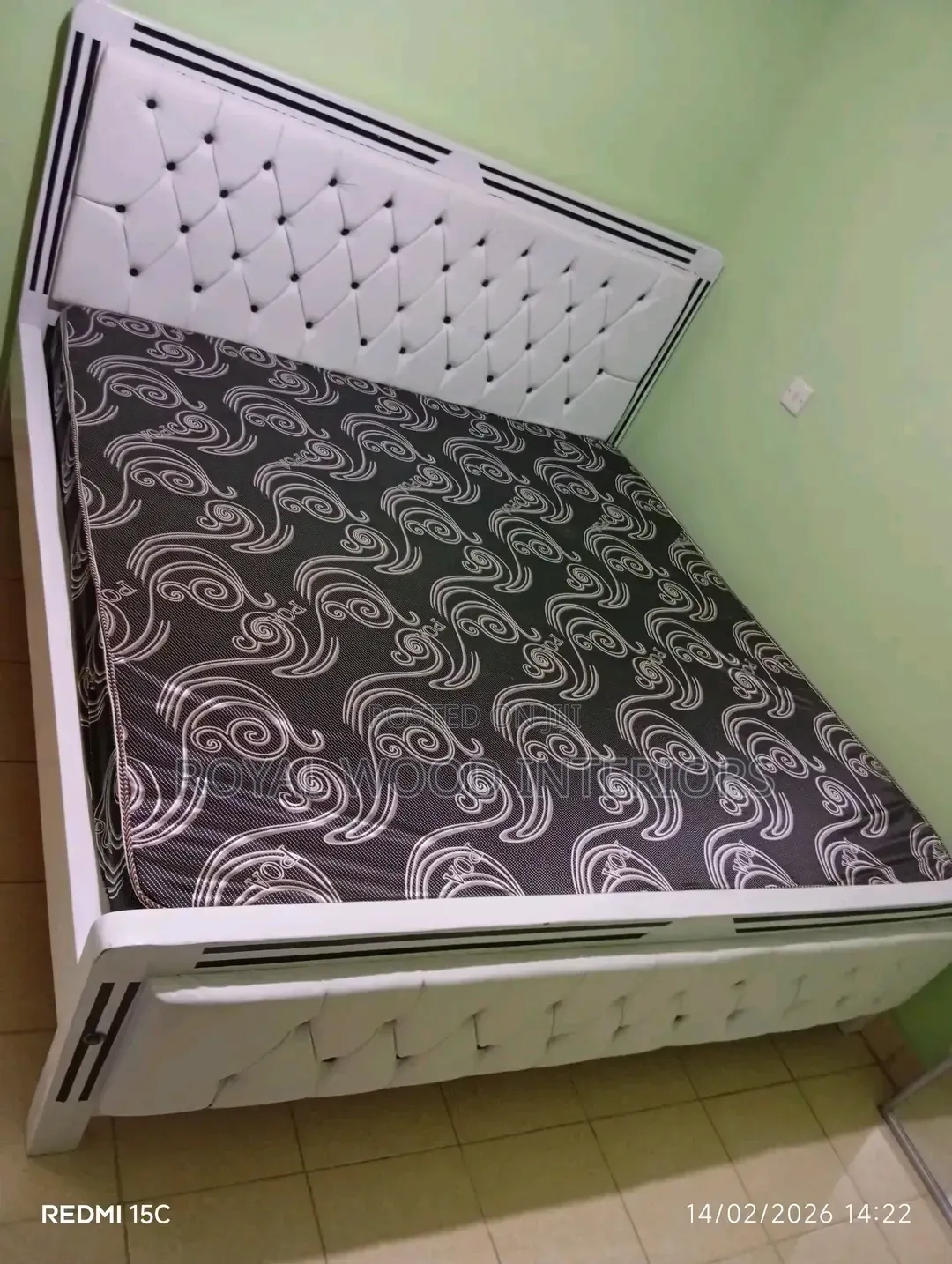 Grandola White Bed