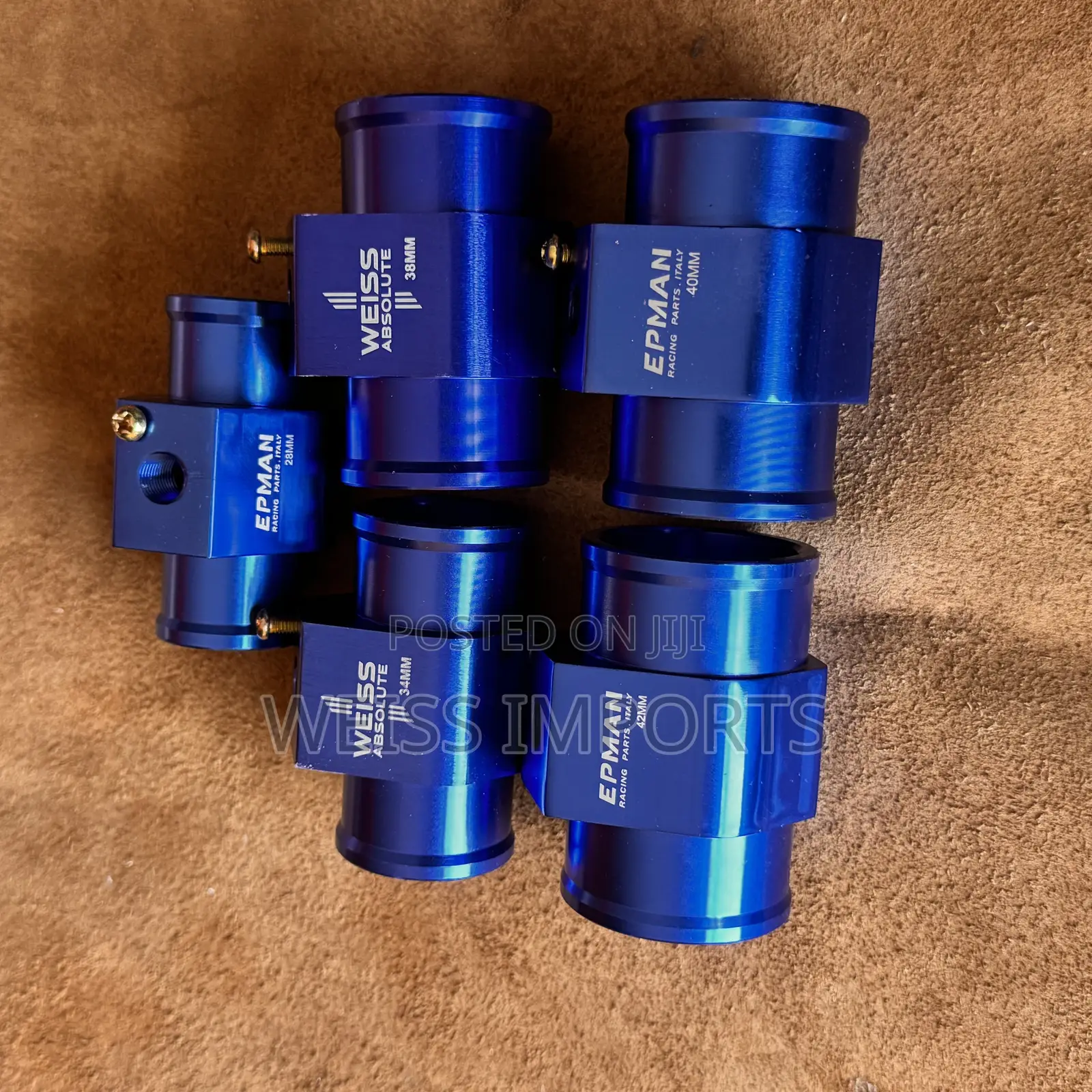 Aluminum Inline Water Temperature Sensor Adapters