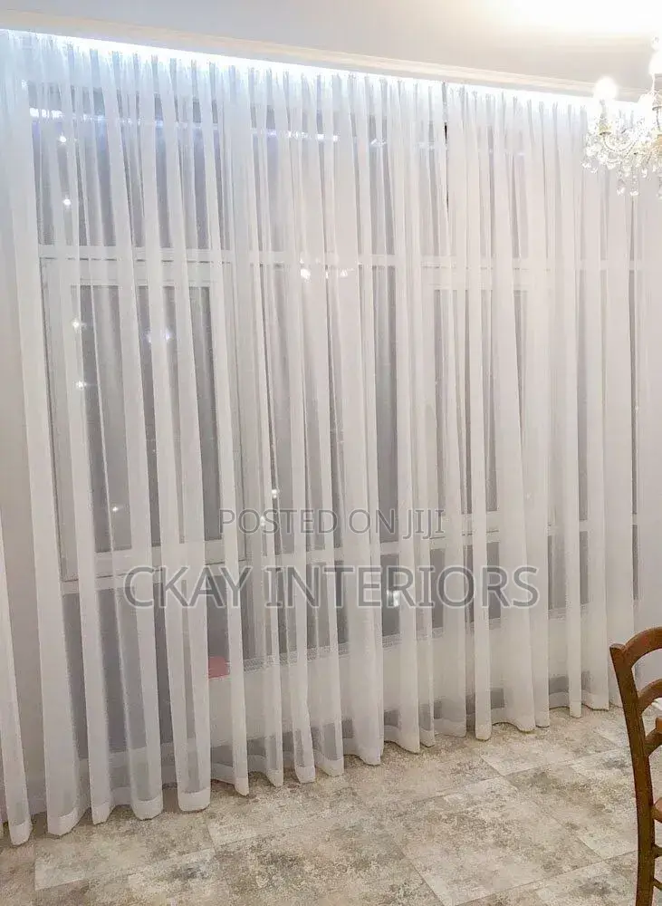 Give Your Room an Elegant Makeover With Plain White Sheers