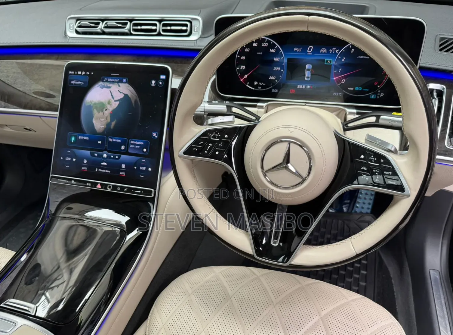 Mercedes-Benz S-Class 2022 Black