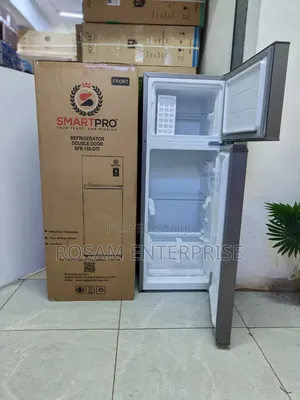 Smartpro 118 Litres Double Door Fridge(210DT)