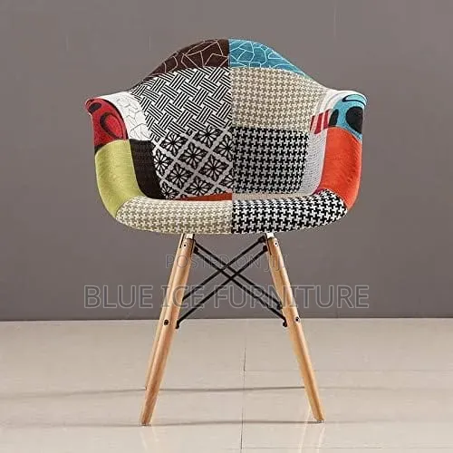 Modern Fabric Dining Accent Chair