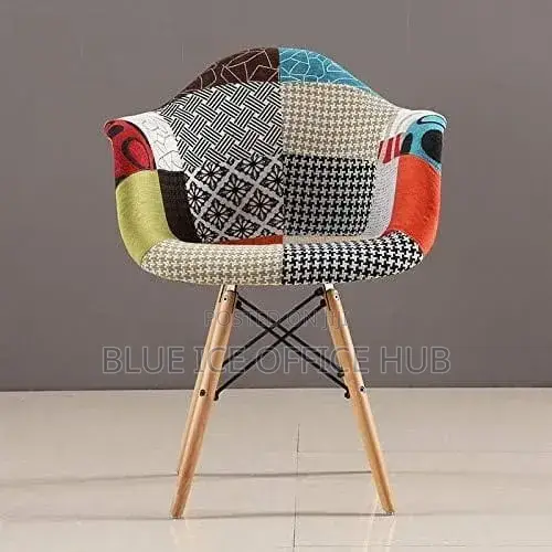 Modern Fabric Dining Accent Chair