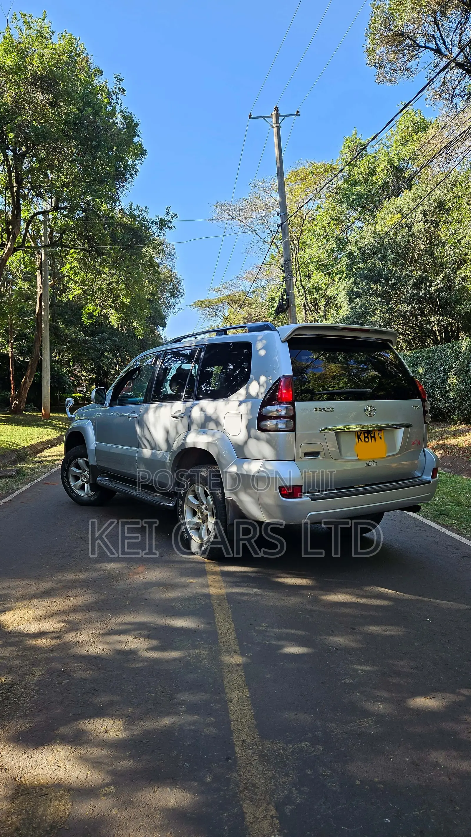 Toyota Land Cruiser 2004 Silver