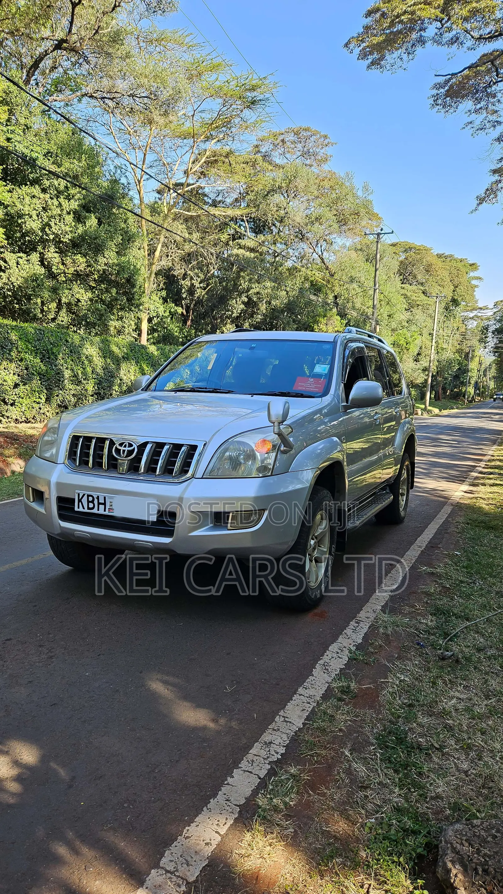 Toyota Land Cruiser 2004 Silver