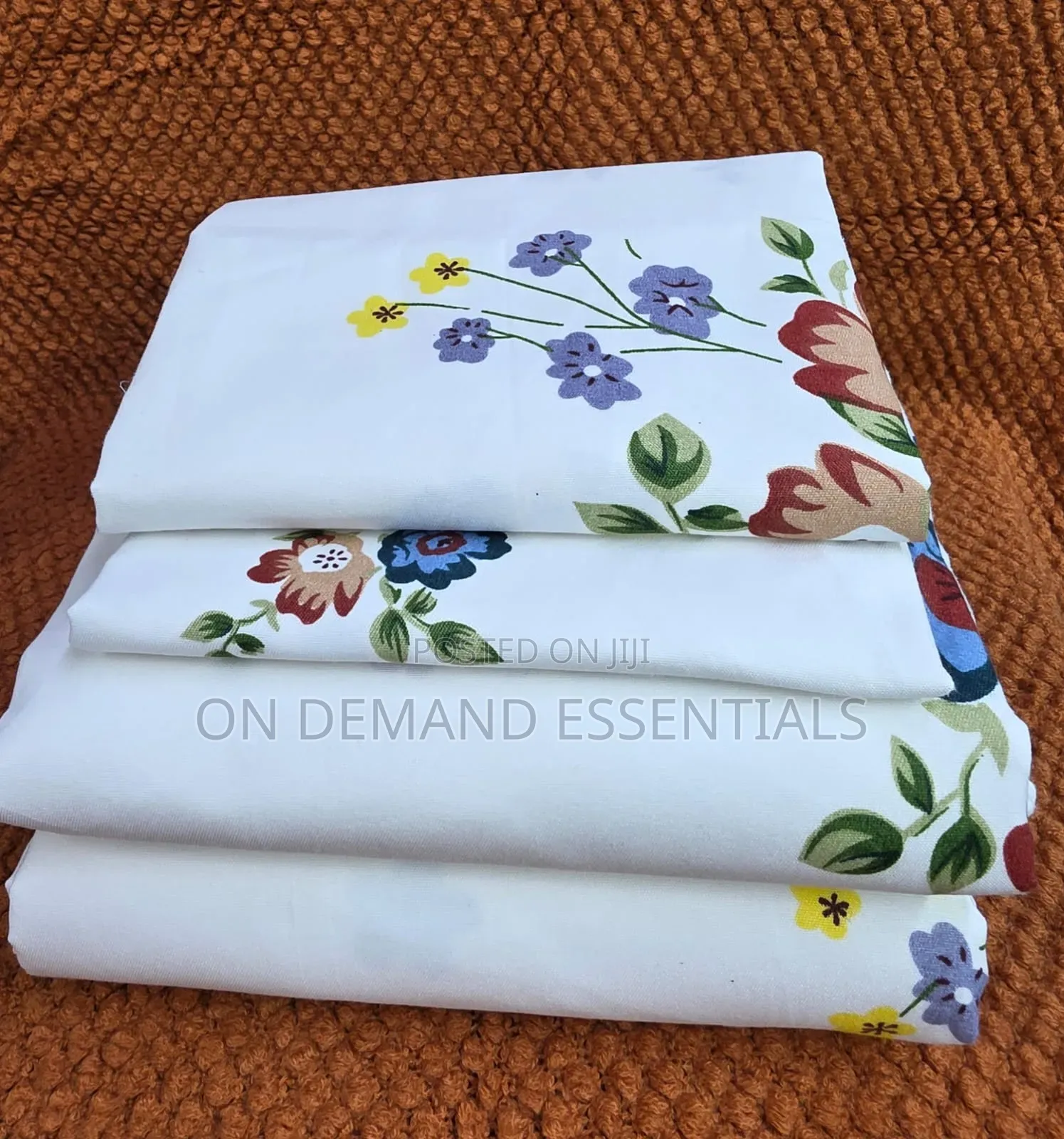 (6pc) Fitted Mix and Match Cotton Bedsheets