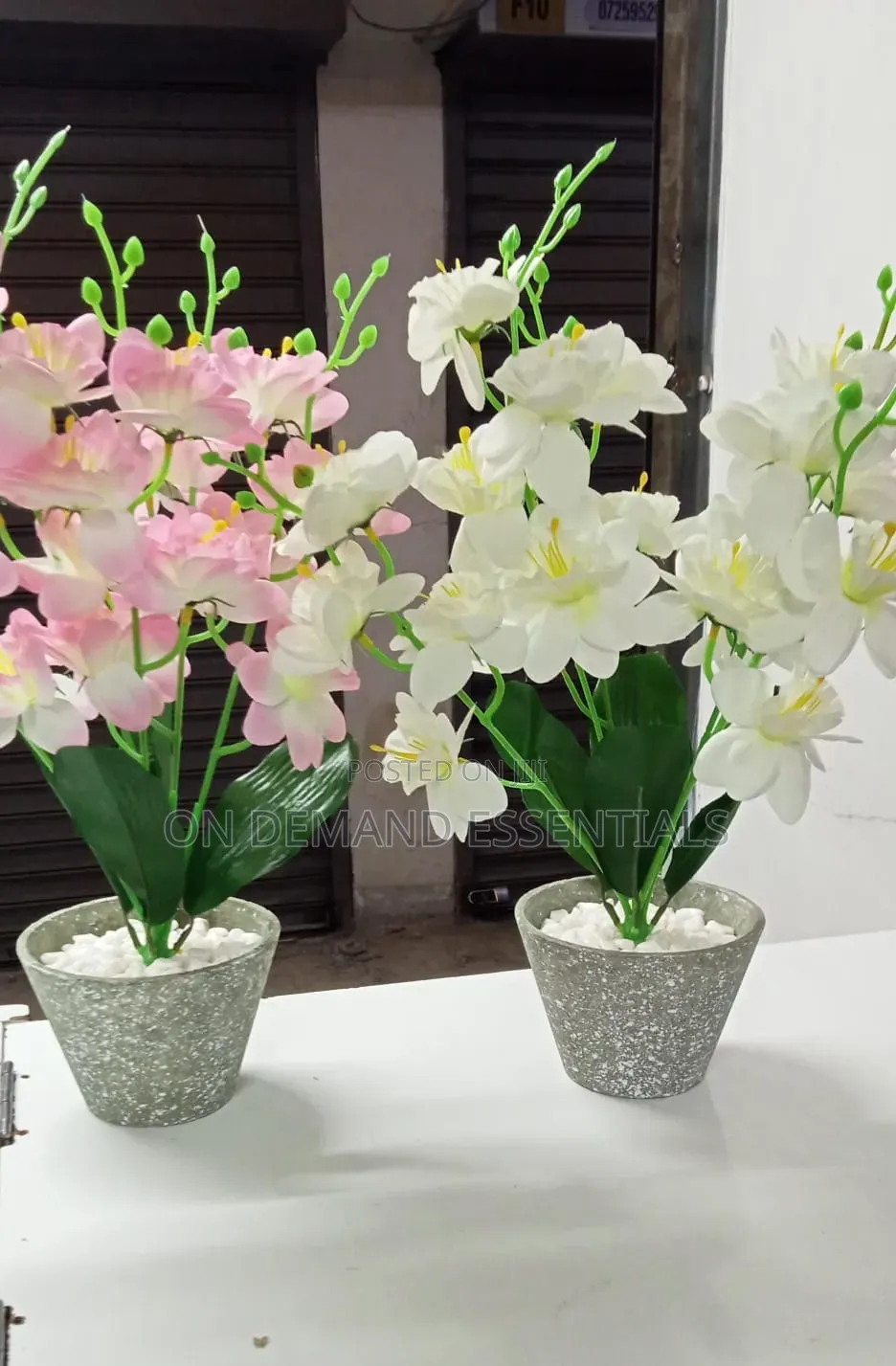 Artificial Blossom Flowers, Bonsai Artificial Potted Plants