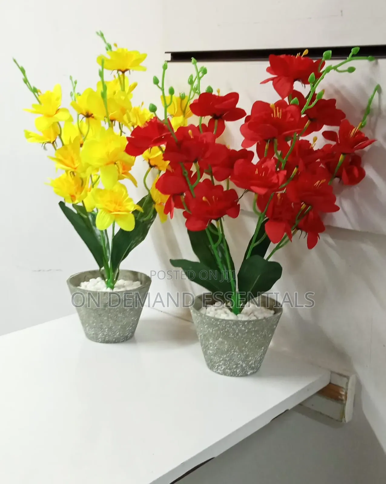 Artificial Blossom Flowers, Bonsai Artificial Potted Plants