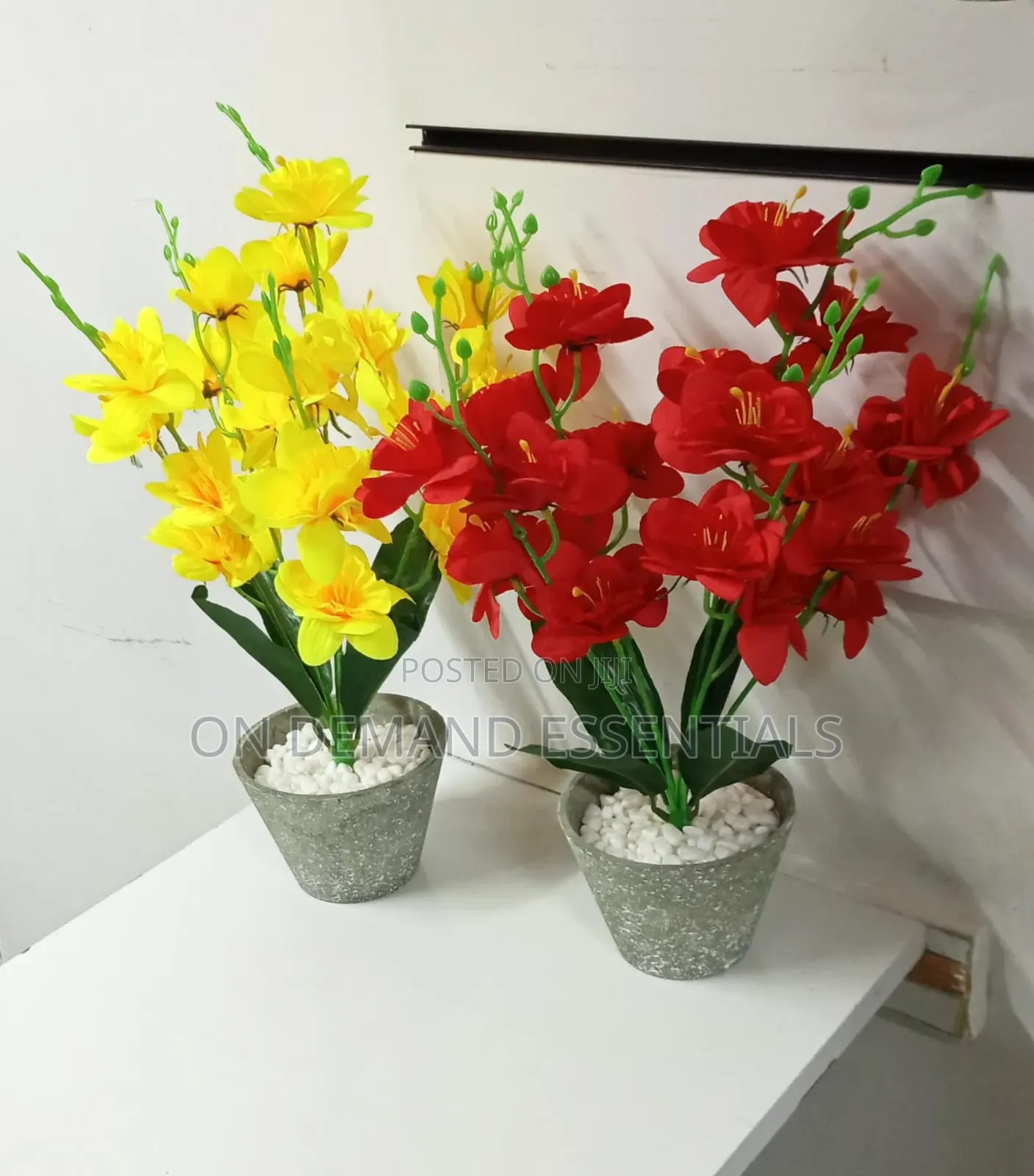 Artificial Blossom Flowers, Bonsai Artificial Potted Plants