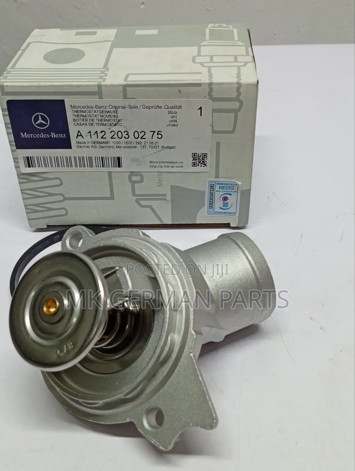 Genuine Mercedes Engine Thermostat Housing M112
